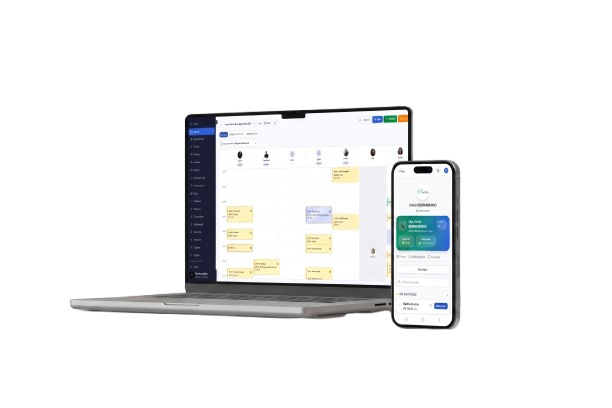 Demonstração do Sistema Vetio no Notebook e Smartphone